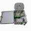 FTTH Access Network 8pcs SC Simplex Adapter 8-port Fiber Distribution Box Plastic Terminal Box