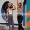Contrasting Color One Piece Backless Sports Jumpsuits Sexy Butt Lift Yoga Bodysuits