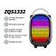 ZQS1332 OEM bass sound portable 3-inch speaker 5W power wireless bluetooth speaker for outdoor