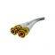 BNC Pigtail Cable Bare Wire, BNC Male Coaxial Extension Connector Plug With Open End Wire 75 Ohm Bnc Connector Q9 Terminal Tail
