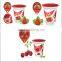 Quality printed aluminum lidding foil with PP/PS lacquer for yogurt cups