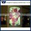 Curved slim LED light box for indoor static column display sign