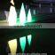 Solar LED light PE plastic lamp with remote control