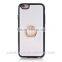 For iphone 6 sublimation 360 rotating metal ring holder cell phone case