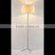white fabric lampshade Led floor light