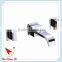 dual lever wall mounted wash basin mixer 6115