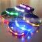 LED Nylon Pet Dog Collar Night Safety LED Light-up Flashing Glow In The Dark Electric LED Pets Cat Dog Collar