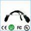wire harness 6 pin to 6+2 pin atx power extension cable for computer motherboard