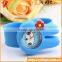 2015 Fashion Rabbit Shape Silicone Children Watch Bracelet