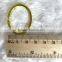 2016 new oval split metal rings