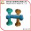 Pet chew training toy color tpr rubber dog bone for wholesale