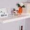 PVC floating wall shelf book display shelf