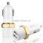 professional dual usb port USB car charger 2A