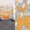 3d wall panel plant fiber acoustic panel for conference decoration