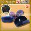 Large leather sotf material sunglass case leather with Zipper wuxi supplier online sale
