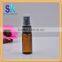 10.15ml pet plastic spray bottles pet bottles with spray caps amber clear spray caps bottle