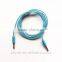 new arriver colorful dc3.5 metal crystal cable