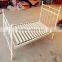 steel/metal/iron single bed with wooden base for bedroom furniture set B-04