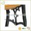 Classic design high quality strong studry outdoor patio 3 seater wooden bench/cheap wooden bench