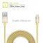 MFI Manufacturer For Apple iPhone 6 original mfi certified cable cotton braided Cables