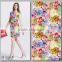 Pretty digital printed rayon fabric for garment accept your own pattern