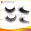 3D mink strip eyelash real mink fur eyelash on sale castom made false eyelash