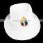 2016 Chad campaign white cowboy hat with custom logo printing