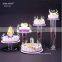 2016 Customized Best-selling Round Lucite Cake Stand