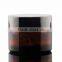 Best selling 50g amber glass jar with alumininum cap