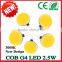 COB not SMD dc12v Taiwan Epistar chip 2.5w G4 led China led light cars auto parts