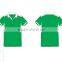 custom professional club ribbing soccer polo shirt