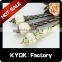 KYOK 2016 fashionable windows design crystal glass finials for curtain rods finials