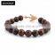 2016 Wholesale China Suppliers Italy Shining Elegant Elastic Rosary Bracelet