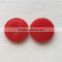 fashion polyester button,red pearl button for Diy Art And Craft making