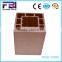 Long life WPC square tube