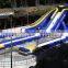 Giant adult inflatable hippo water slide/ inflatable beach slide