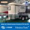 Large Horse float trailer,Customized horse float with living space,Custom straight load horse float trailer