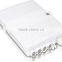 8 fibers fiber optic splitter box