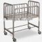 stailess steel baby bed