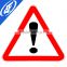 Reflective adhesive Diversion right traffic sign