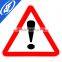 Reflective adhesive No entry traffic sign