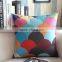 18x18 Inch Cotton Linen Decorative Throw Pillow Cover Cushion Case With Geometrical Patternm