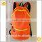 2015 lightweight and waterproof orange outdoor polyester sports bag