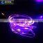 PVC soft wire led string light transparent PVC ultra thin flexible waterproof light