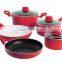 Aluminum Non-stick Kiktchenaware Wholesale Cookware Set