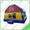 Fairground rides children place inflatable bouncer castle