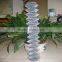 5 foot 9 gauge black chain link fence 50*50m