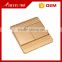 super quality BIHU golden color PC material electrical 2 gang switch for sale