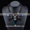Fashion Crystal Necklace Jewelry Statement Bib Pendant Charm Chain Choker Chunky