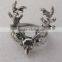 2016 fashion Unique exaggeration retro Alloy sika Deer Alloy Fashion Rings Jewellery Wholesale